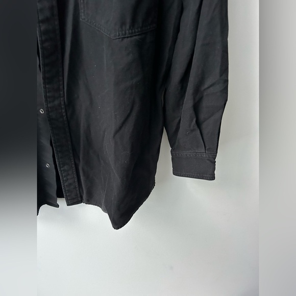 TNA oversized denim shirt black - Picture 6 of 11